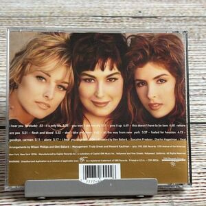 Wilson Phillips Shadows and Light CD 1992 SBK Records Pop Rock